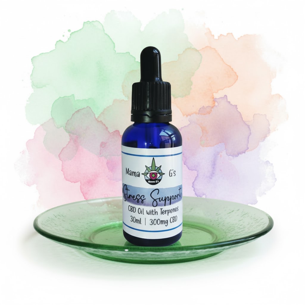 Mama G’s CBD Oil for Stress Support