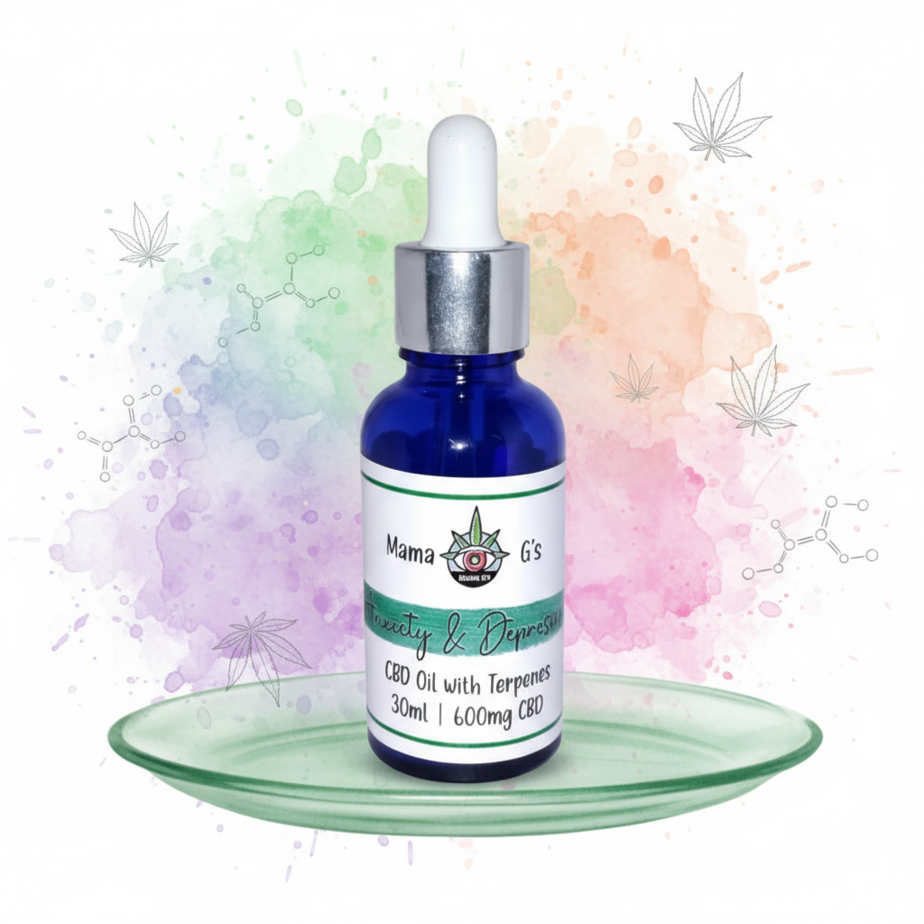 MamaG Anxiety and Depression CBD Oil 600mg