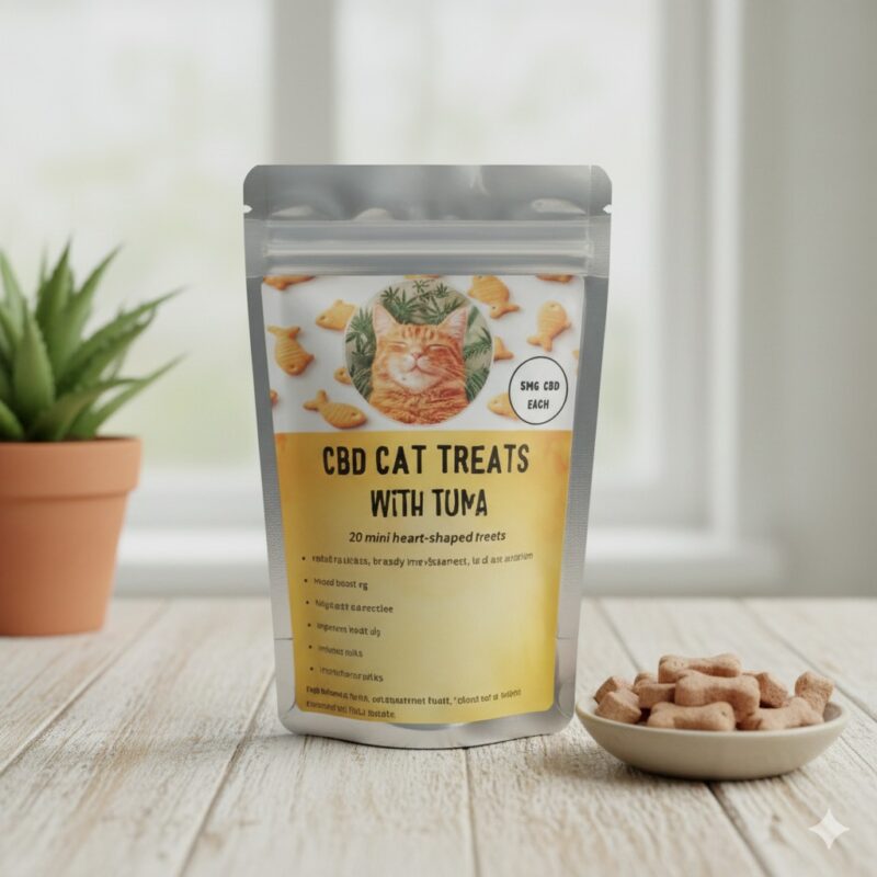 CBD Cat Treats with Tuna 5mg