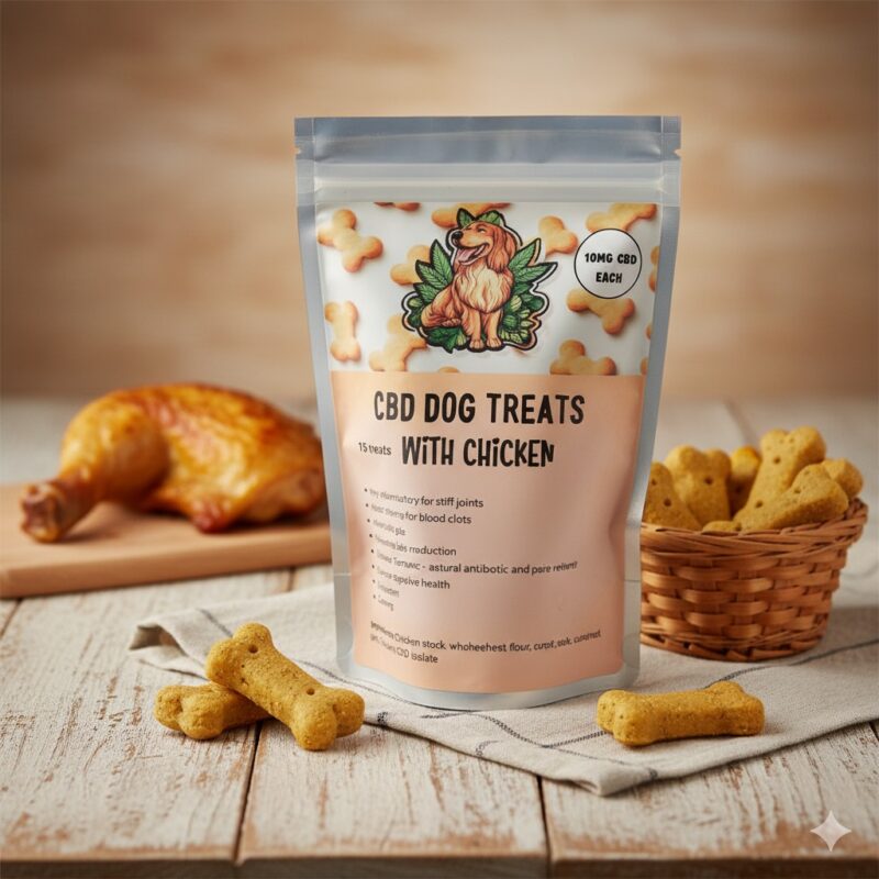 CBD Dog Treats with Chicken 10mg