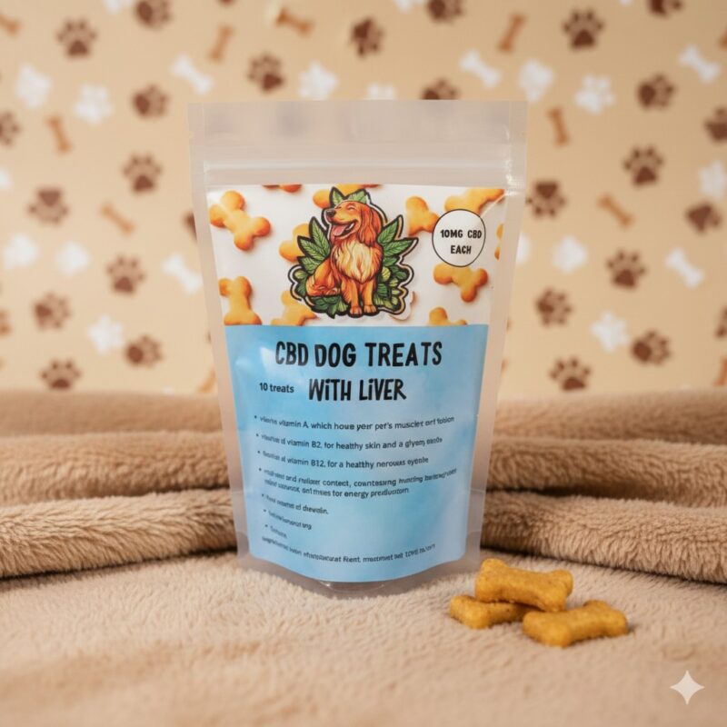 CBD Dog Treats with Liver 10mg