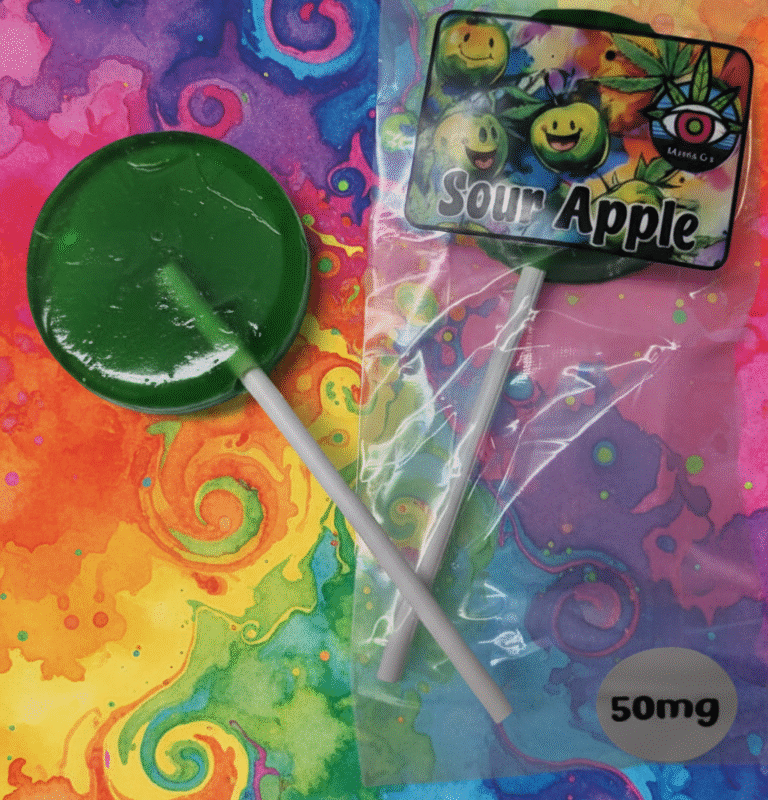 Lollipop Sour Apple 50mg