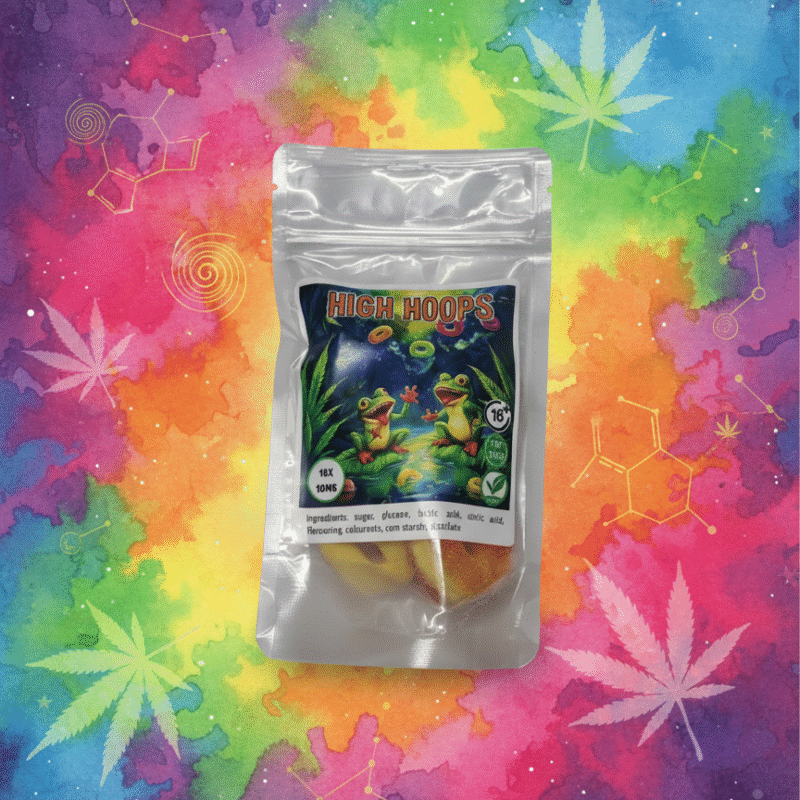 High Hoops Sour Ring Gummies (10 x 10mg)