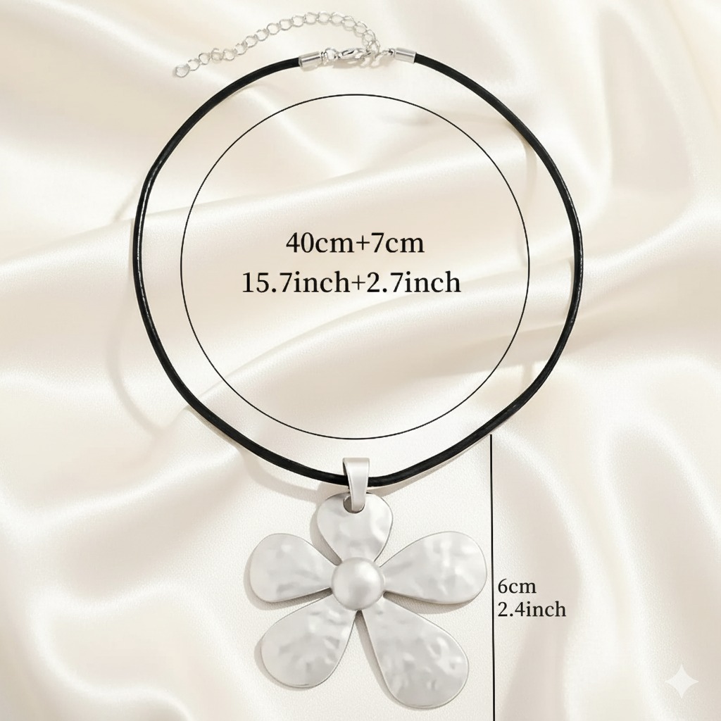 Flower Boho Necklace - Image 2