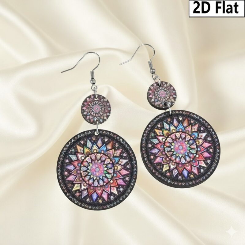 Mandala Bohemian Earrings